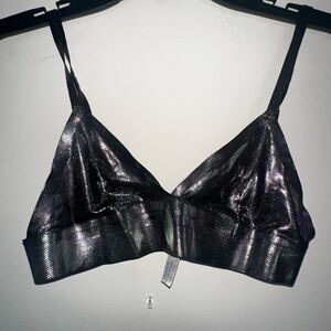 Urban Outfitters EURPHORIA holographic  Bralette